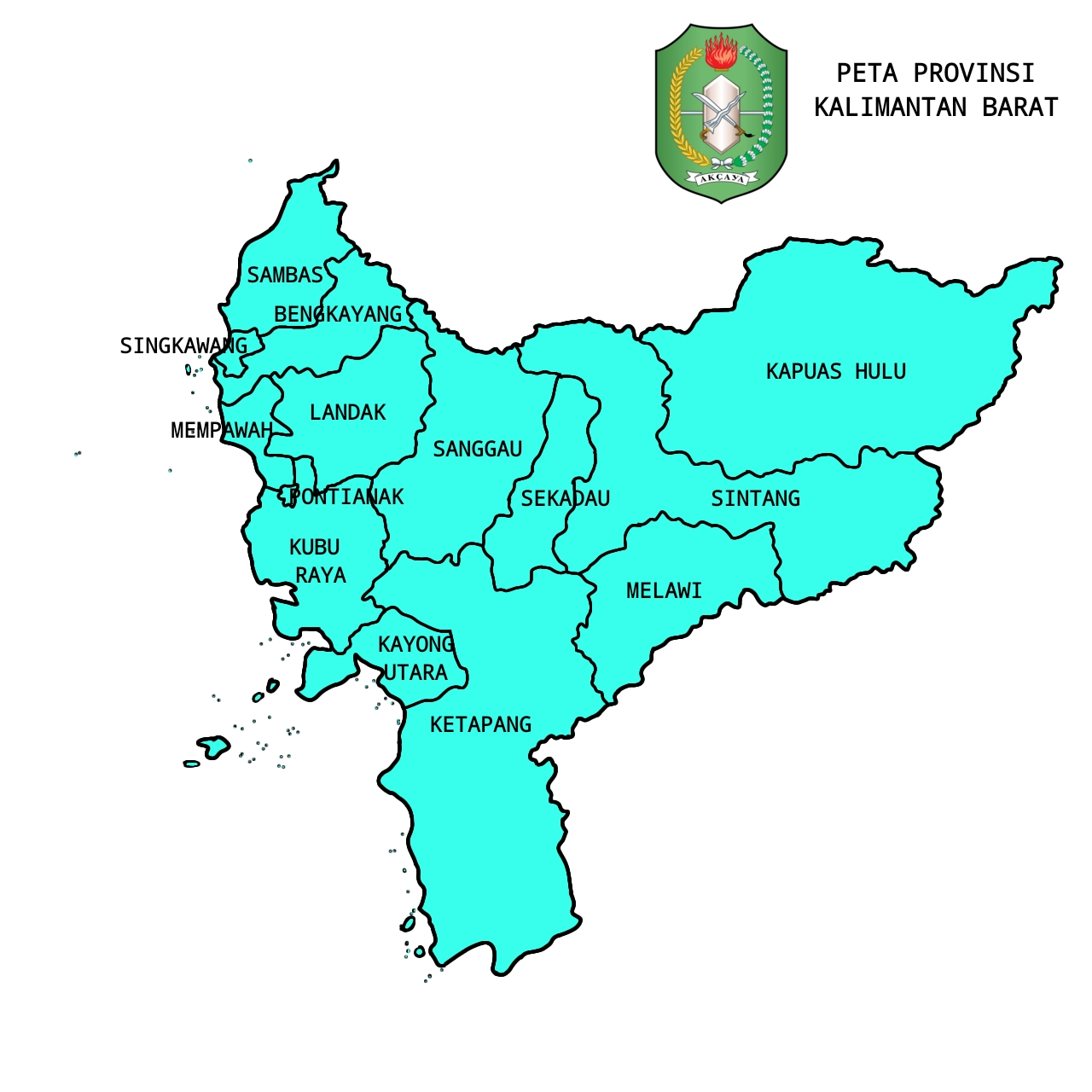 Peta provinsi